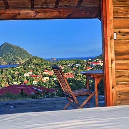 Ti Kaz Anoli Cottage En Bois Avec Vue Sur La Baie Terre-de-Bas 외부 사진