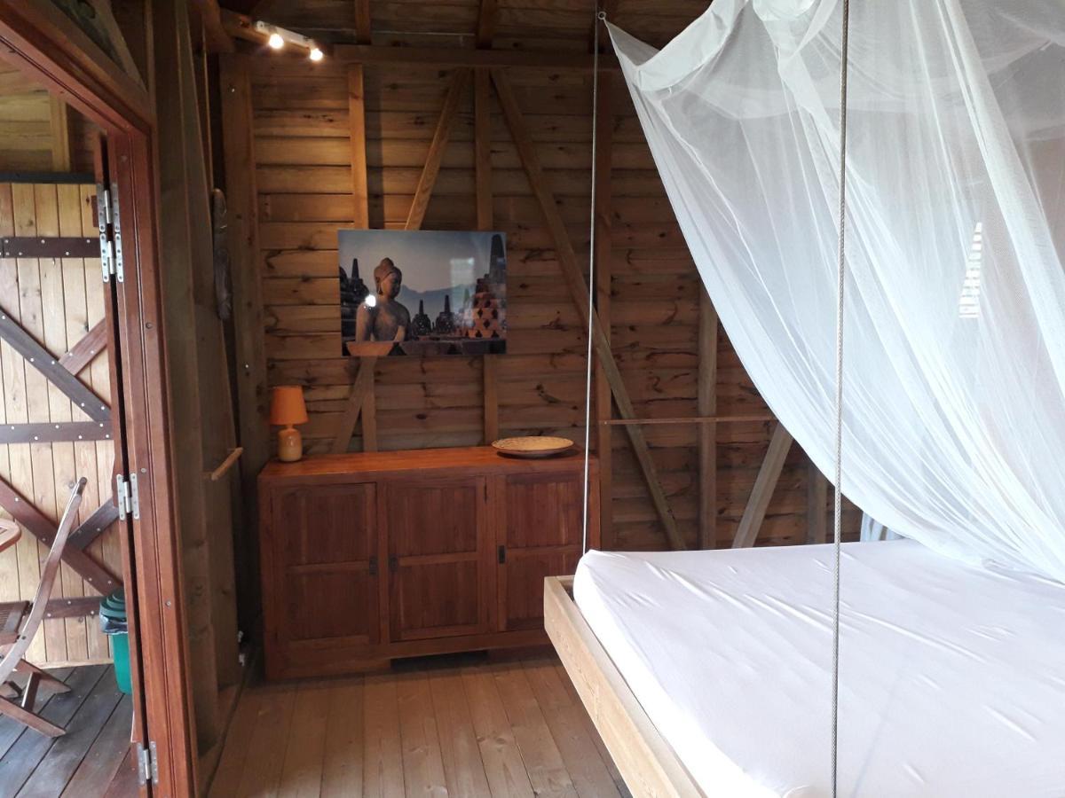 Ti Kaz Anoli Cottage En Bois Avec Vue Sur La Baie Terre-de-Bas 외부 사진