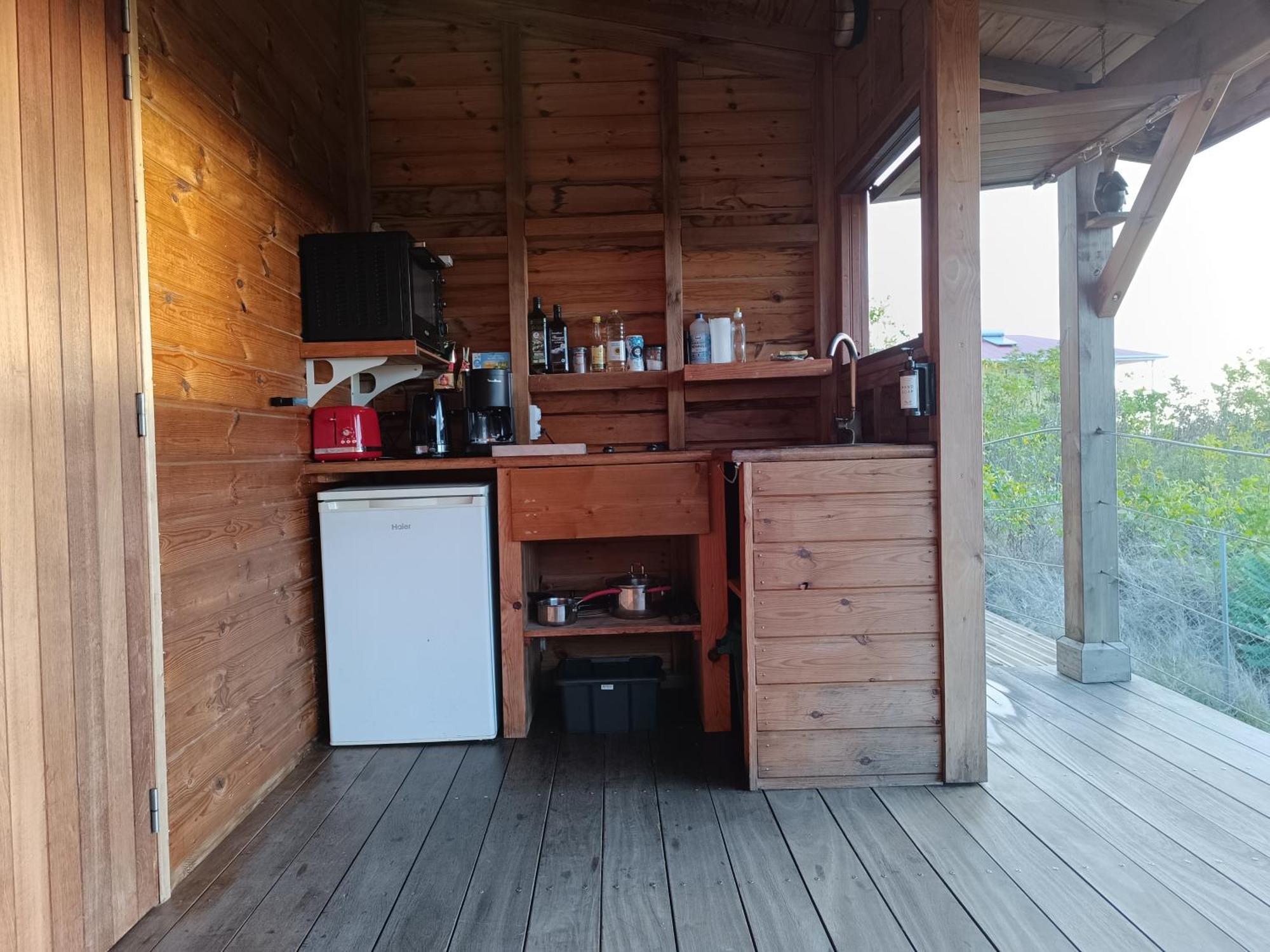 Ti Kaz Anoli Cottage En Bois Avec Vue Sur La Baie Terre-de-Bas 외부 사진