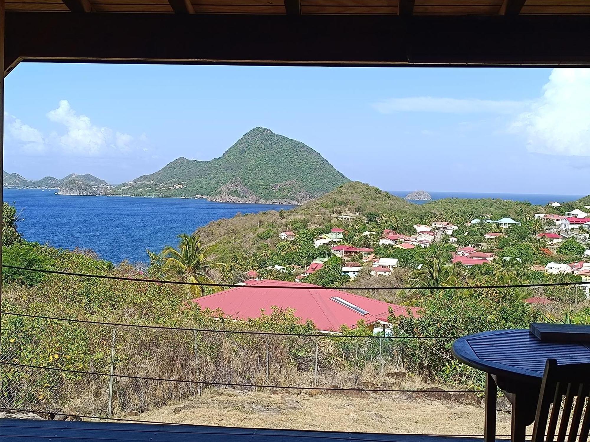 Ti Kaz Anoli Cottage En Bois Avec Vue Sur La Baie Terre-de-Bas 외부 사진